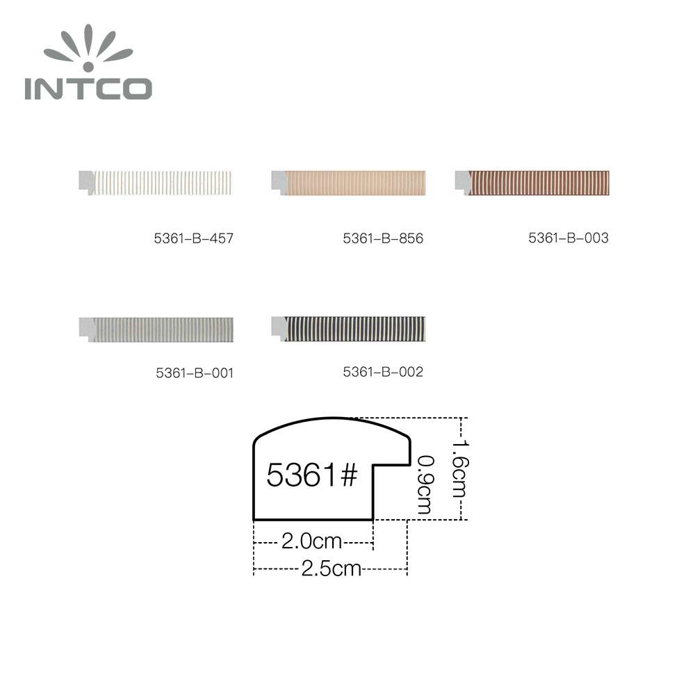 Intco picture frame profiles